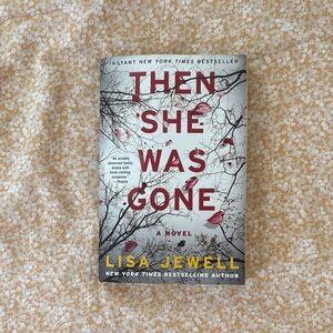 Then She Was Gone by Lisa Jewell - White Cover with Red Title